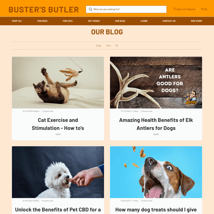 Buster's Butler