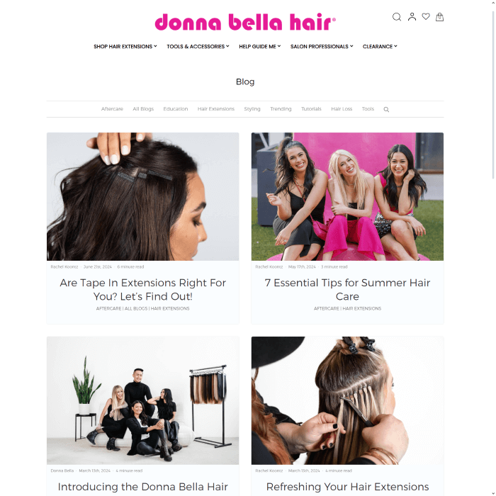 Donna Bella Hair