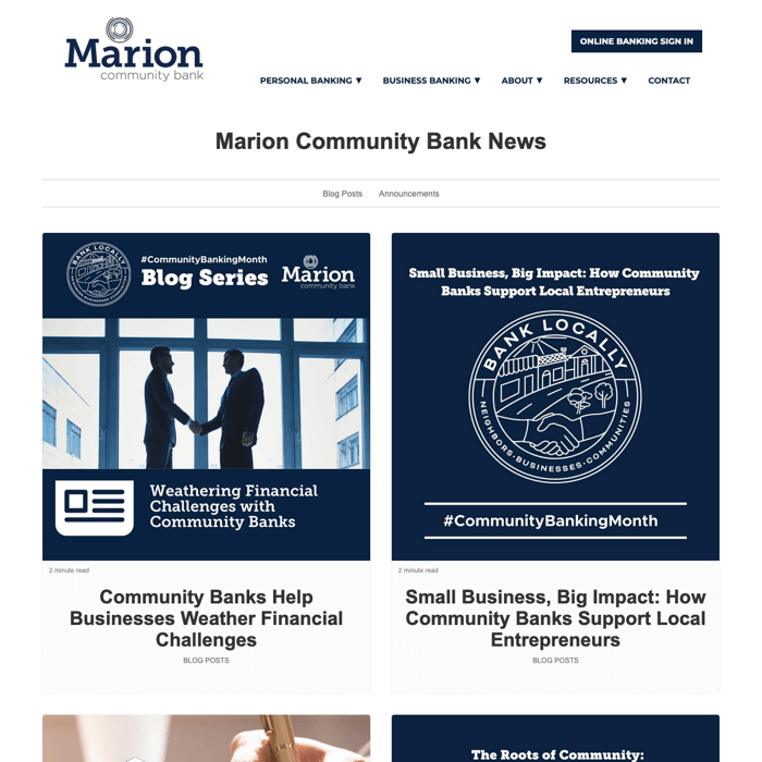 Marion Community Bank
