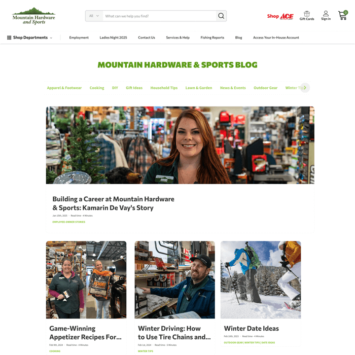 Mountain Hardware and Sports