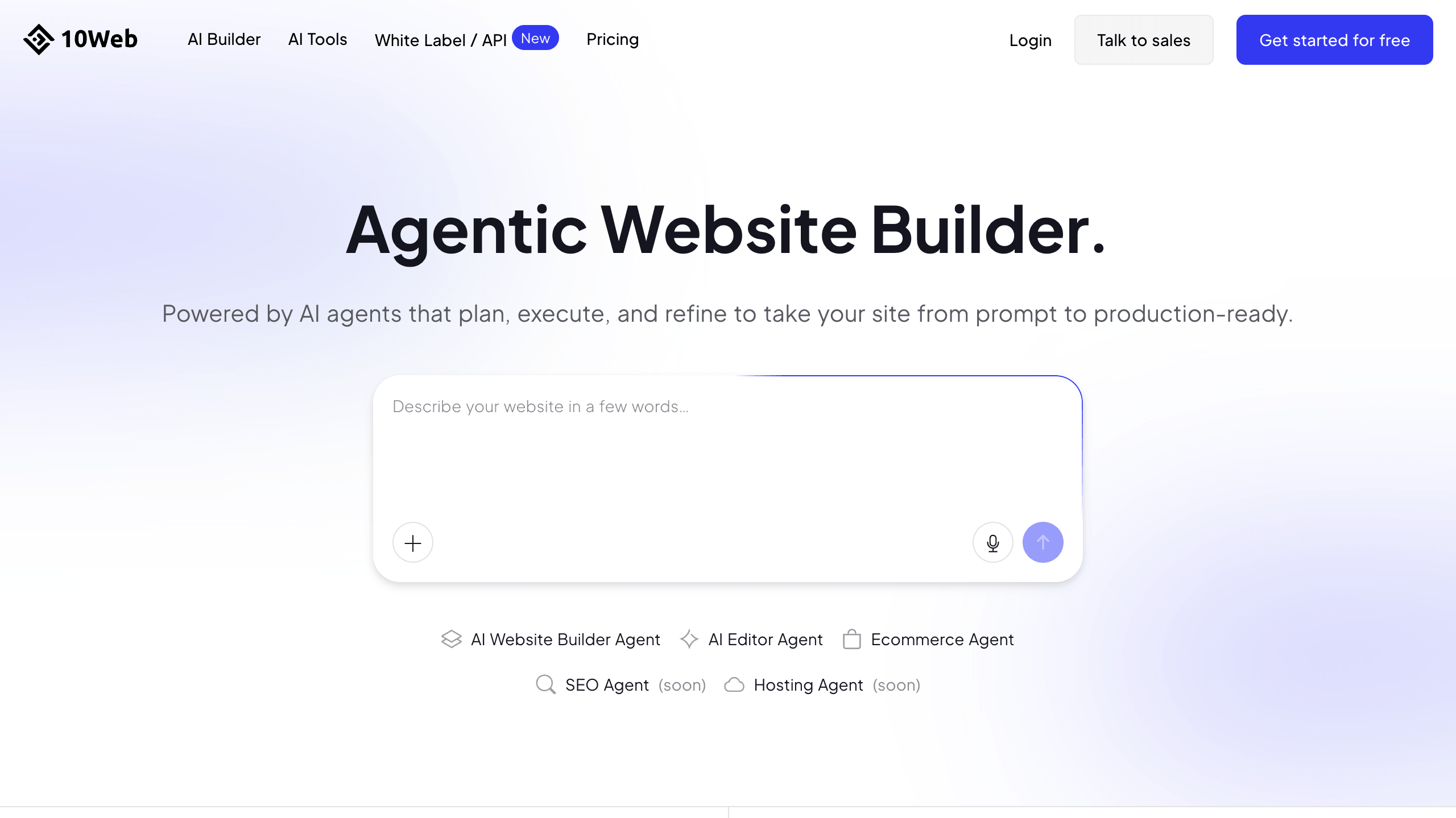 10Web screenshot