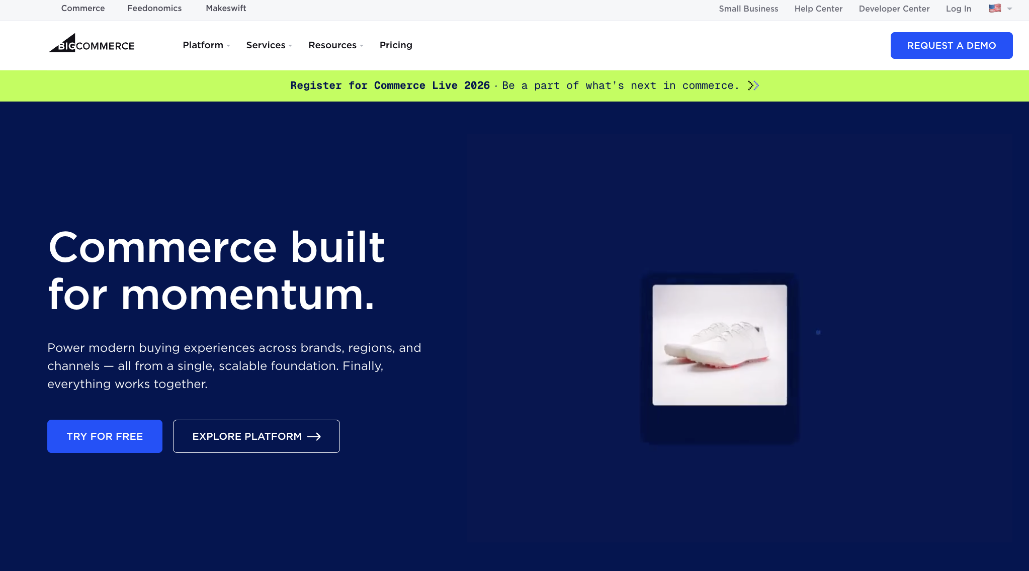 BigCommerce screenshot