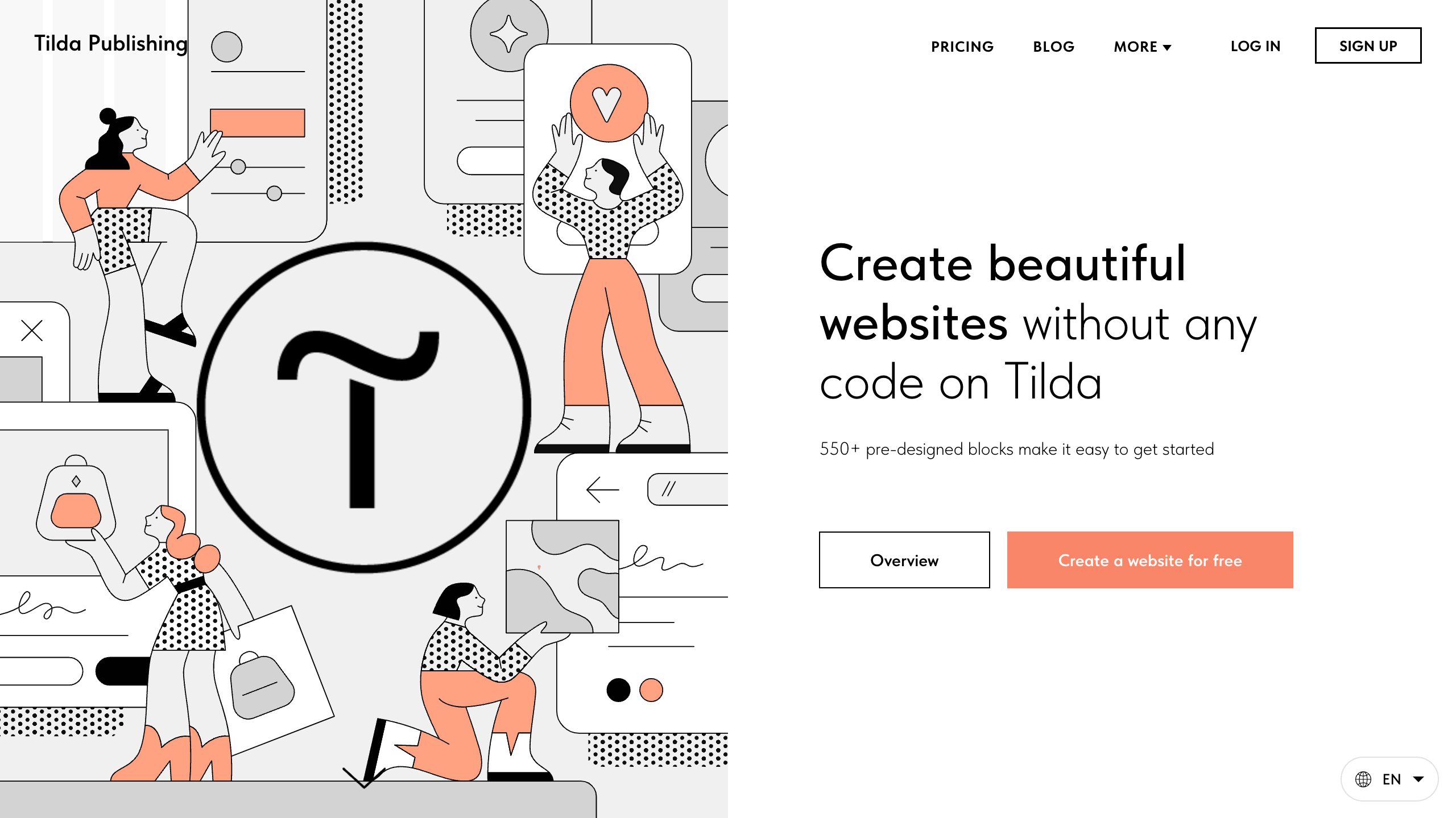 Tilda screenshot